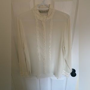 Zara blouse - off white
